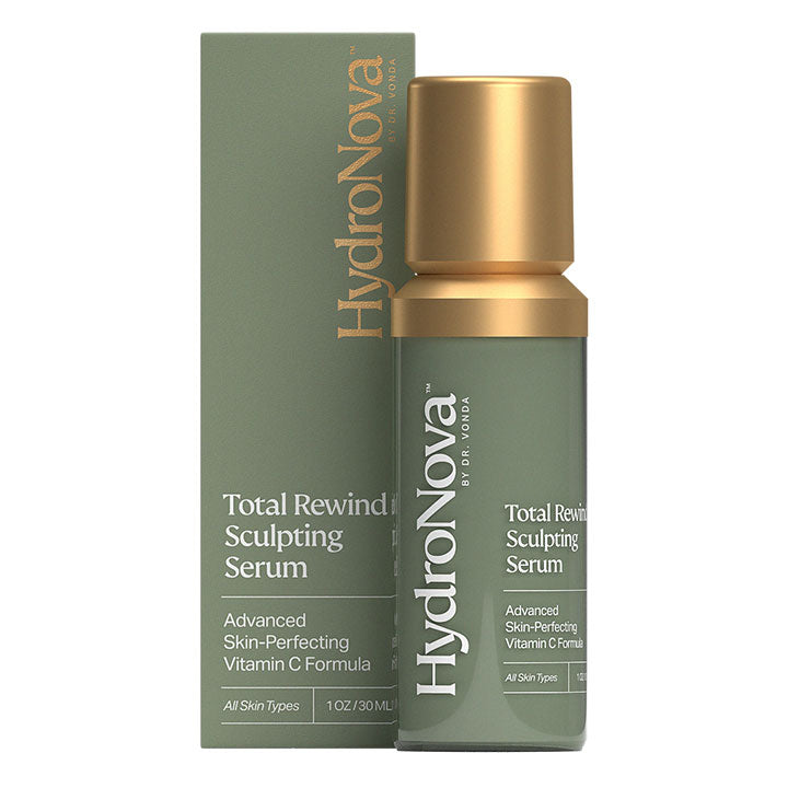 Total Rewind Sculpting Serum Advanced Skin Perfecting Vitamin C Formula from Hydronova by Dr. Vonda Wright 30ML